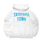 JIMOTOE Wear Local Japanの立山町 TATEYAMA TOWN ビッグシルエットパーカー