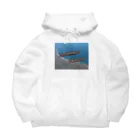 K&Kの上空からの景色(文字あり) Big Hoodie