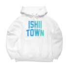 JIMOTOE Wear Local Japanの石井町 ISHII TOWN Big Hoodie