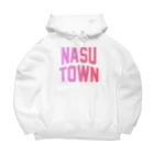 JIMOTOE Wear Local Japanの那須町 NASU TOWN ビッグシルエットパーカー