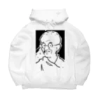 山形屋米店のマハトマ・ガンディー(Mahatma Gandhi) Big Hoodie