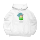 SHOP ベアたんのシュワシュワ　ウエネコさん Big Hoodie