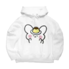 残業うさぎ🐰🌸の残業うさぎの「ご褒美ぷりん」 Big Hoodie