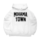 JIMOTOE Wear Local Japanの美浜町 MIHAMA TOWN ビッグシルエットパーカー