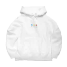 絵の具入れの信号機ヨガぼうにんげんくん Big Hoodie