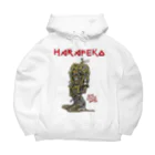 ギャグサーカスのHARAPEKO[腹ペコ]Tシャツ～アイアンメイデン仕立て～ ビッグシルエットパーカー