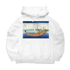 寿めでたや(ukiyoe)の葛飾北斎_冨嶽三十六景　上総ノ海路 Big Hoodie