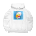 雑貨屋のオソラさんのなかよしすがもん Big Hoodie