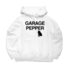 garage_pepperのトレードマーク ビッグシルエットパーカー