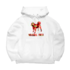 onehappinessのいちご　柴犬 Big Hoodie