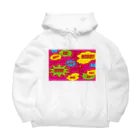 フォーヴァのコミックPINK Big Hoodie