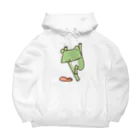 shirosukeのしゃけガエル Big Hoodie