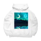 R☆worldの夏の夜空 Big Hoodie