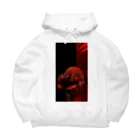 グエン フイのベタアートレッドHM Big Hoodie