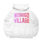 JIMOTO Wear Local Japanの西郷村 NISHIGO VILLAGE ビッグシルエットパーカー