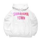 JIMOTOE Wear Local Japanの白浜町 SHIRAHAMA TOWN Big Hoodie