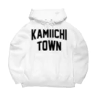 JIMOTOE Wear Local Japanの上市町 KAMIICHI TOWN ビッグシルエットパーカー