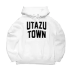 JIMOTOE Wear Local Japanの宇多津町 UTAZU TOWN ビッグシルエットパーカー