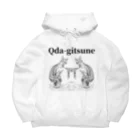 クダマツ ヒロシ（9DAMATS）のQda-gitsune Big Hoodie