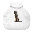 【CPPAS】Custom Pet Portrait Art Studioのクールなアイリッシュウルフハウンドドッグ Big Hoodie