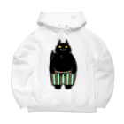 そのへんの黒猫のクロえもん Big Hoodie