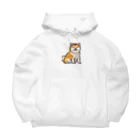 Shibainuteikokuのピクセル柴犬 Big Hoodie