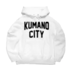 JIMOTOE Wear Local Japanの熊野市 KUMANO CITY ビッグシルエットパーカー