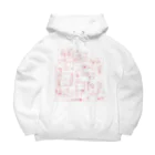 MOUSOU drawingのARINOSU APARTMENT Big Hoodie