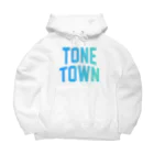 JIMOTOE Wear Local Japanの利根町 TONE TOWN ビッグシルエットパーカー