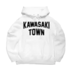 JIMOTOE Wear Local Japanの川崎町 KAWASAKI TOWN Big Hoodie