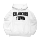 JIMOTOE Wear Local Japanの九十九里町 KUJUKURI TOWN ビッグシルエットパーカー