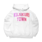 JIMOTOE Wear Local Japanの九十九里町 KUJUKURI TOWN ビッグシルエットパーカー