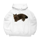 rice_avenueの猫のルパンくん Big Hoodie