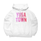 JIMOTO Wear Local Japanの遊佐町 YUSA TOWN ビッグシルエットパーカー