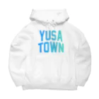 JIMOTOE Wear Local Japanの遊佐町 YUSA TOWN ビッグシルエットパーカー