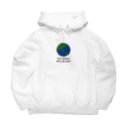 maimadeのEarth -white- Big Hoodie