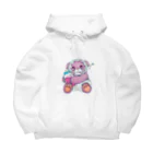 くまちくまお屋さんのdrunk baby🧸 Big Hoodie