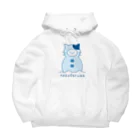 yanyaのねこだるま Big Hoodie