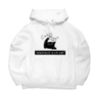 保護猫カフェ Cat Spaceの脳内ダダ漏れデザイン Big Hoodie