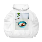 広瀬情報企画の朝飯 Big Hoodie