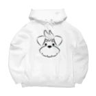 ゆんゆんこのシュナウザーロゴマーク2 Big Hoodie