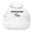 SPACE GLEAMの一休みせんとくんとSPACE GLEAMコラボ ビッグシルエットパーカー