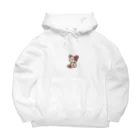 ゆるれあの「ぬ」ぬいぐるみ Big Hoodie