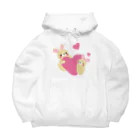 美女木小学校！のかわいいうさちゃん Big Hoodie