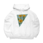 すずめの黄色い花 Big Hoodie