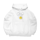 チョコミントの生ヒヨコ Big Hoodie