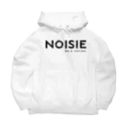 noisie_jpの『NOISIE』BLACKロゴシリーズ Big Hoodie