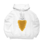 パンニマルのチョココロネに囚われしうさぎ Big Hoodie