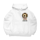 HI-IZURUのちょこっといずる丸de後ろはHINOMARU国旗 Big Hoodie