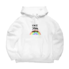 handmade asyouareのあるがままの虹 Big Hoodie